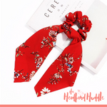 Garden of Eden Scarlet Ponytail Scarf