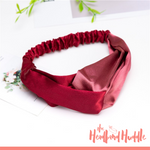 Shades of Passion Dual Tone Silk Headband