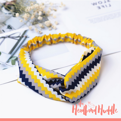 Zigzag Silk Headband