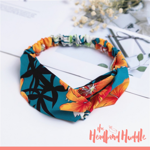 Another Day In Paradise Silk Headband